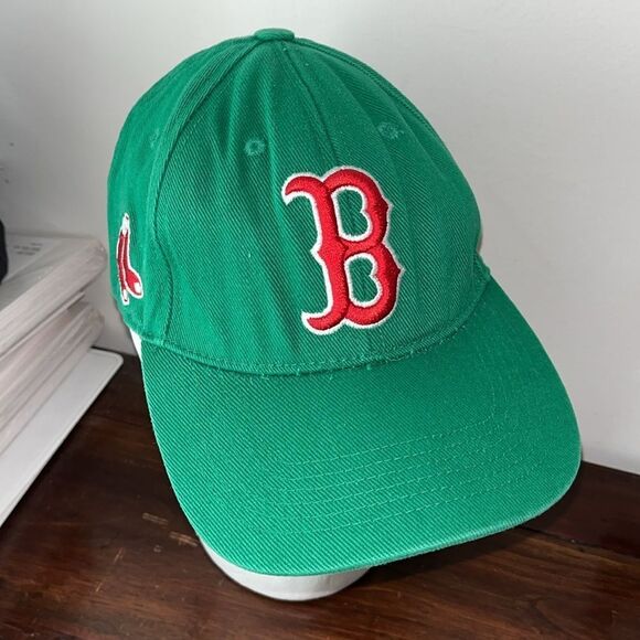 Green St Patrick’s Day St Paddy’s Irish Ireland Boston Red Sox Baseball Team Cap - Picture 1 of 4